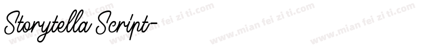 Storytella Script字体转换